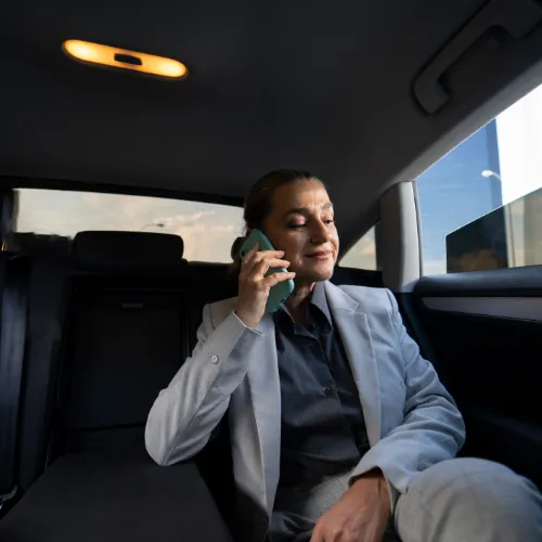 trajet professionnel business a grenoble avec chauffeur van vtc prive