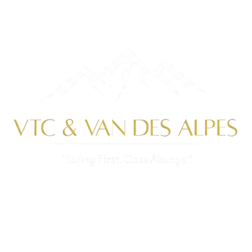 logo van chauffeur vtc des alpes grenoble isere